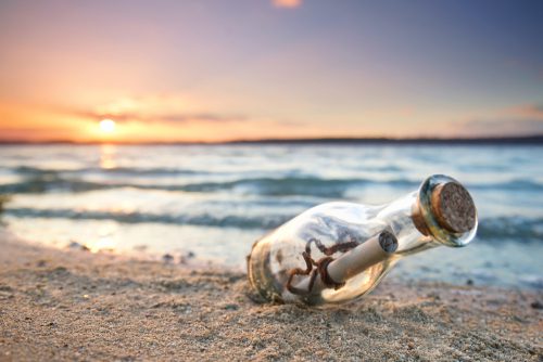 Message in a Bottle: 1985 Graduation S.O.S. Address
